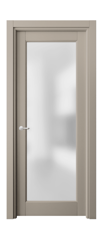 Межкомнатная дверь Toscana Litera 6300 Бук бисквитный Сатинированное стекло Цена 89099 ₽ | Volhovec