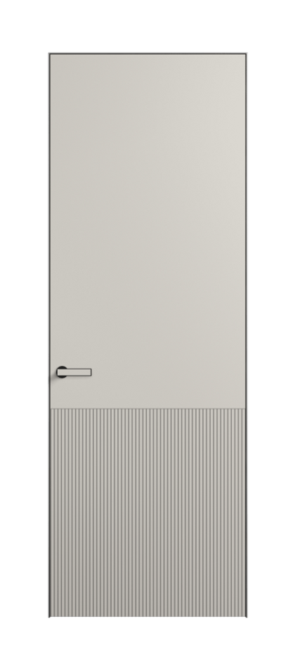 Межкомнатная дверь Velvet АКП 8204 Матовый облачно-серый. Цена 66689  | Volhovec