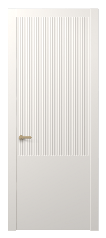 Межкомнатная дверь Альба 8645 Матовый пудровый белый  Цена 47999 ₽ | Volhovec