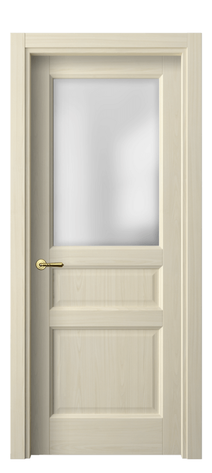 Межкомнатная дверь Галант 1432 Молочный ясень Сатинированное стекло Цена 31579 ₽ | Volhovec