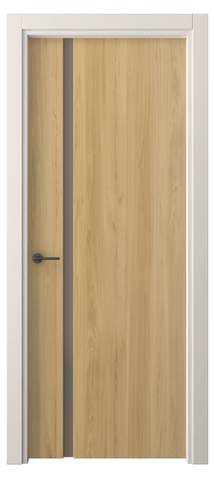 Межкомнатная дверь Freedom 4222 Солнечный вяз Сатинированное бронзовое стекло, триплекс Цена 40799 ₽ | Volhovec