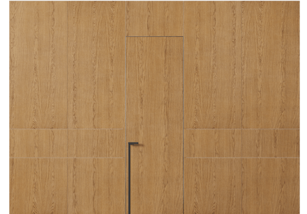 Панели для отделки стен Стеновая панель в древесной отделке Дуб миндальный матовый. Цвет Дуб миндальный матовый. Материал Шпон Naturwood. Коллекция Древесные отделки. Картинка.