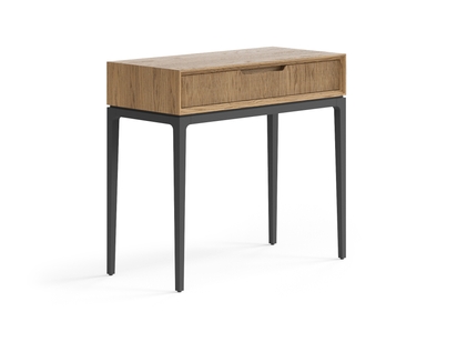 Мебель Консоль Velvet 1 ящик. Цвет Дуб мускатный матовый. Материал Массив дуба матовый. Коллекция Консоль Velvet 1 ящик. Картинка.