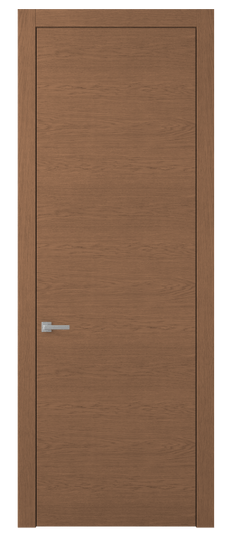 Дверь межкомнатная 0010 ДСРМ. Цвет Дуб серый матовый (Гор). Материал Шпон Naturwood. Коллекция Planum. Картинка.