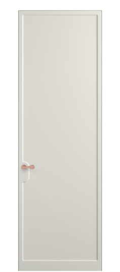 Дверь межкомнатная 7501 МЖМ. Цвет Матовый жемчужный. Материал Гладкая эмаль. Коллекция Softform. Картинка.