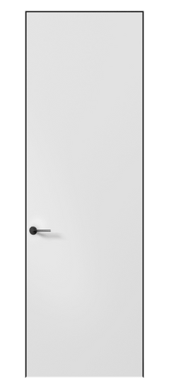 Дверь межкомнатная 0010 АКП МБЛ. Цвет Матовый белоснежный. Материал Гладкая эмаль. Коллекция Planum Pro. Картинка.