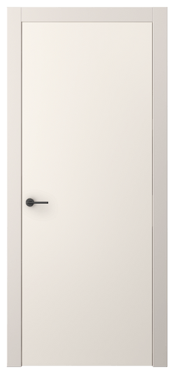 Дверь межкомнатная АКП 0010 ПЭКБ. Цвет ПЭТ кремово-белый. Материал ПЭТ. Коллекция Freedom. Картинка.