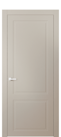 Дверь межкомнатная 8002 МСБЖ. Цвет Матовый светло-бежевый. Материал Гладкая эмаль. Коллекция Neo Classic. Картинка.