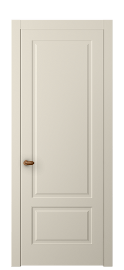 Дверь межкомнатная АКП 8541 МБСР. Цвет Матовый бежево-серый. Материал Гладкая эмаль. Коллекция Esse. Картинка.