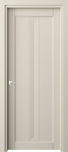 Дверь межкомнатная 6121 ДБСР. Цвет Дуб бежево-серый. Материал Массив дуба эмаль. Коллекция Ego. Картинка.