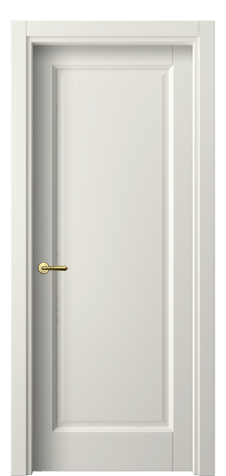 Дверь межкомнатная 1401 МЖМ. Цвет Матовый жемчужный. Материал Гладкая эмаль. Коллекция Galant. Картинка.