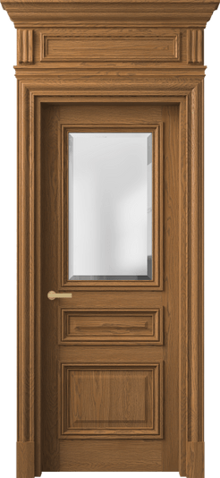 Дверь межкомнатная 7304 ДПР.М САТ-Ф. Цвет Дуб пряный матовый. Материал Массив дуба матовый. Коллекция Antique. Картинка.