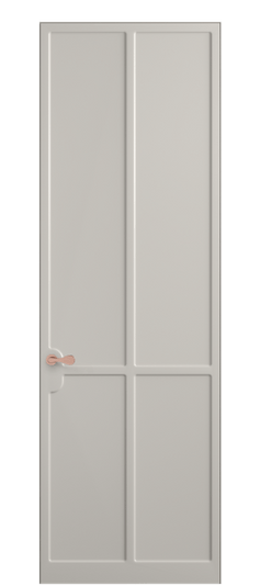 Дверь межкомнатная 7531 МОС. Цвет Матовый облачно-серый. Материал Гладкая эмаль. Коллекция Softform. Картинка.