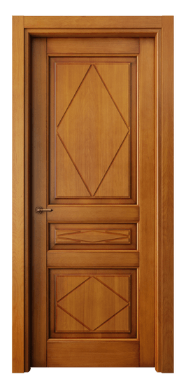 Дверь межкомнатная 6345 БСП. Цвет Бук светлый с патиной. Материал Массив бука с патиной. Коллекция Toscana Rombo. Картинка.