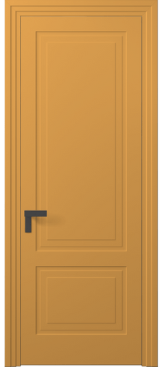 Дверь межкомнатная 8351 Пастельно-жёлтый RAL 1034. Цвет RAL Пастельно-жёлтый RAL 1034. Материал Гладкая эмаль. Коллекция Rocca. Картинка.