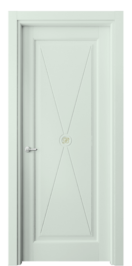 Дверь межкомнатная 6361 NCS S 1005-B80G. Цвет NCS NCS S 1005-B80G. Материал Массив бука эмаль. Коллекция Toscana Litera. Картинка.