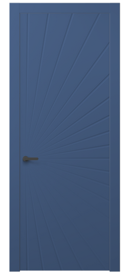 Дверь межкомнатная 8649 Отдалённо-синий RAL 5023. Цвет RAL Отдалённо-синий RAL 5023. Материал Гладкая эмаль. Коллекция Альба. Картинка.
