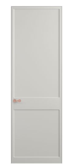 Дверь межкомнатная 7521 МСР. Цвет Матовый серый. Материал Гладкая эмаль. Коллекция Softform. Картинка.